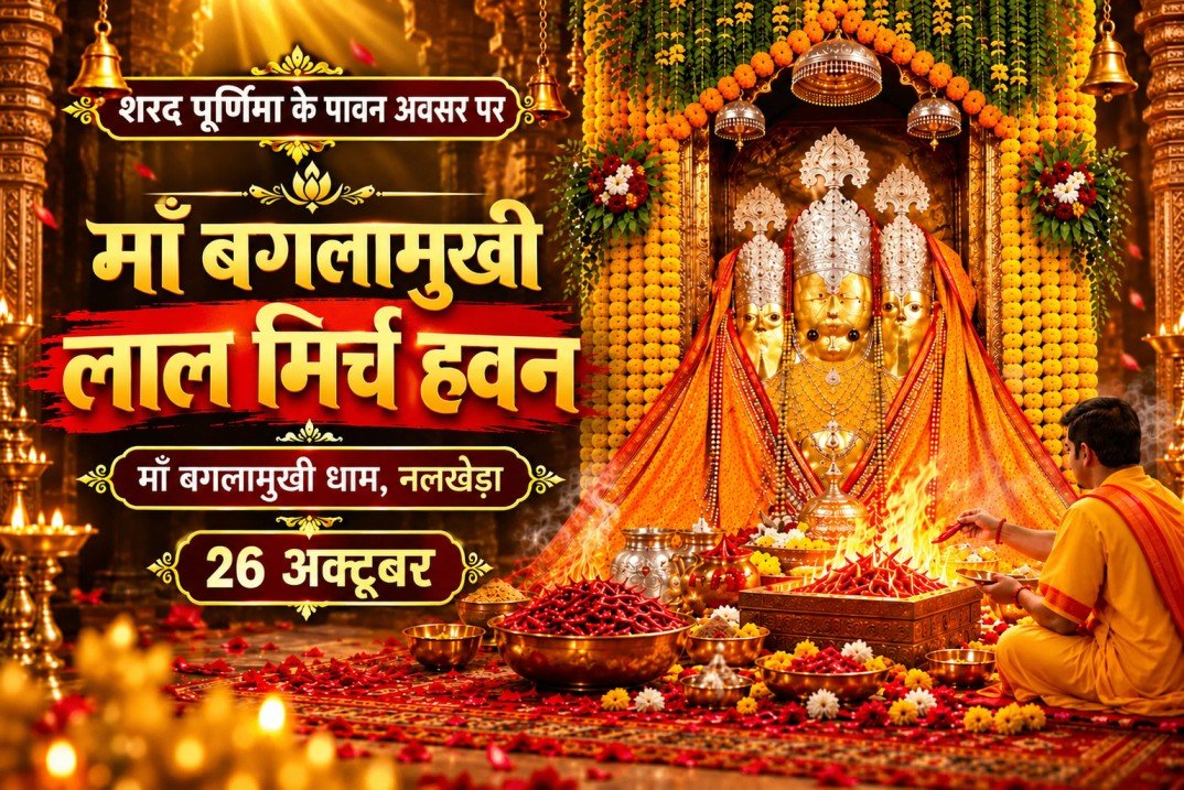 Maa Baglamukhi Laal Mirch Havan